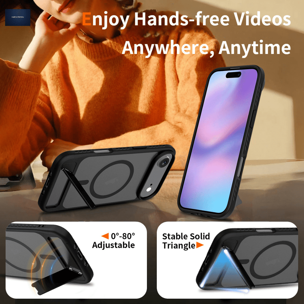 NEXRON StandMag Armor Case for iPhone 17 Air - NexRon