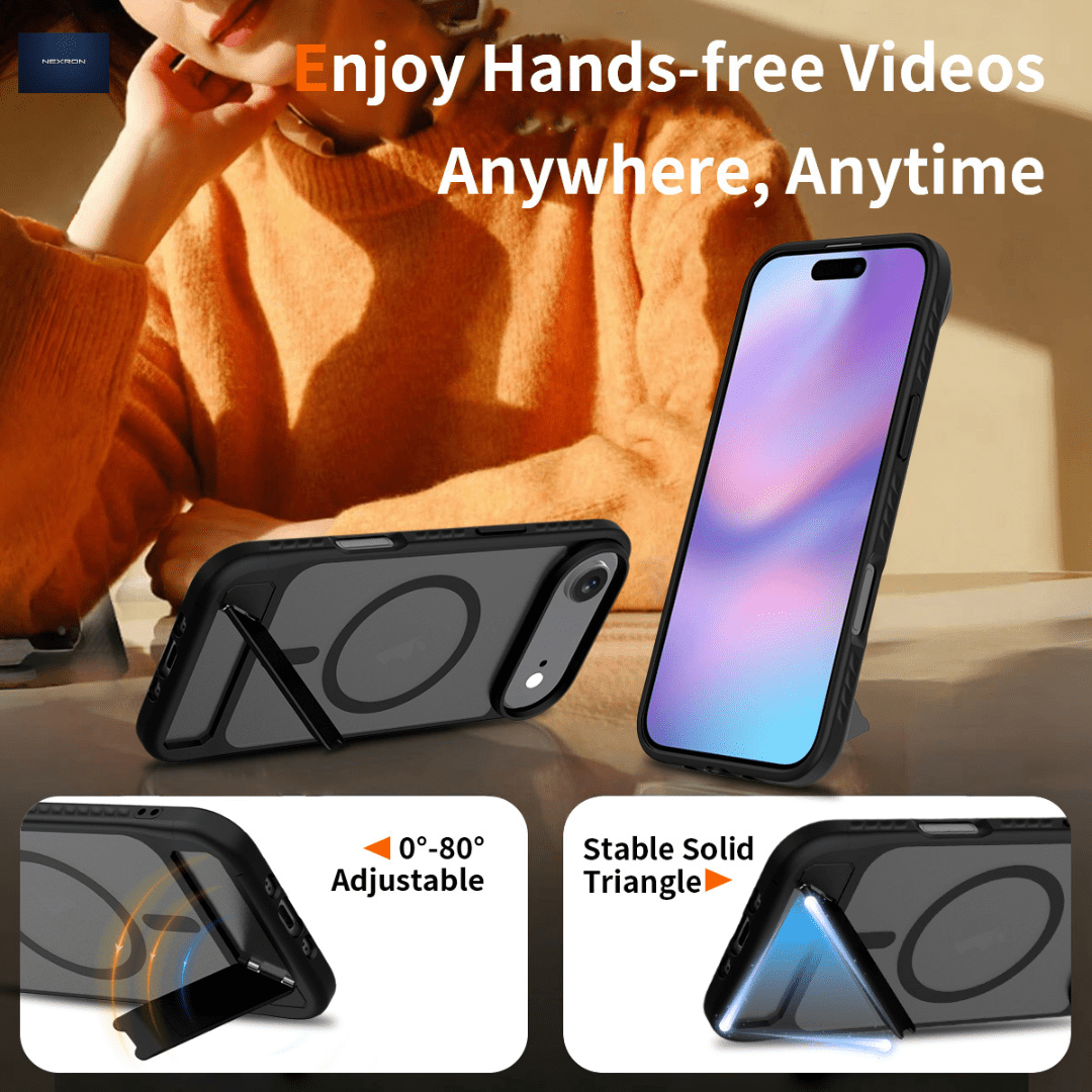 NEXRON StandMag Armor Case for iPhone 17 Air - NexRon