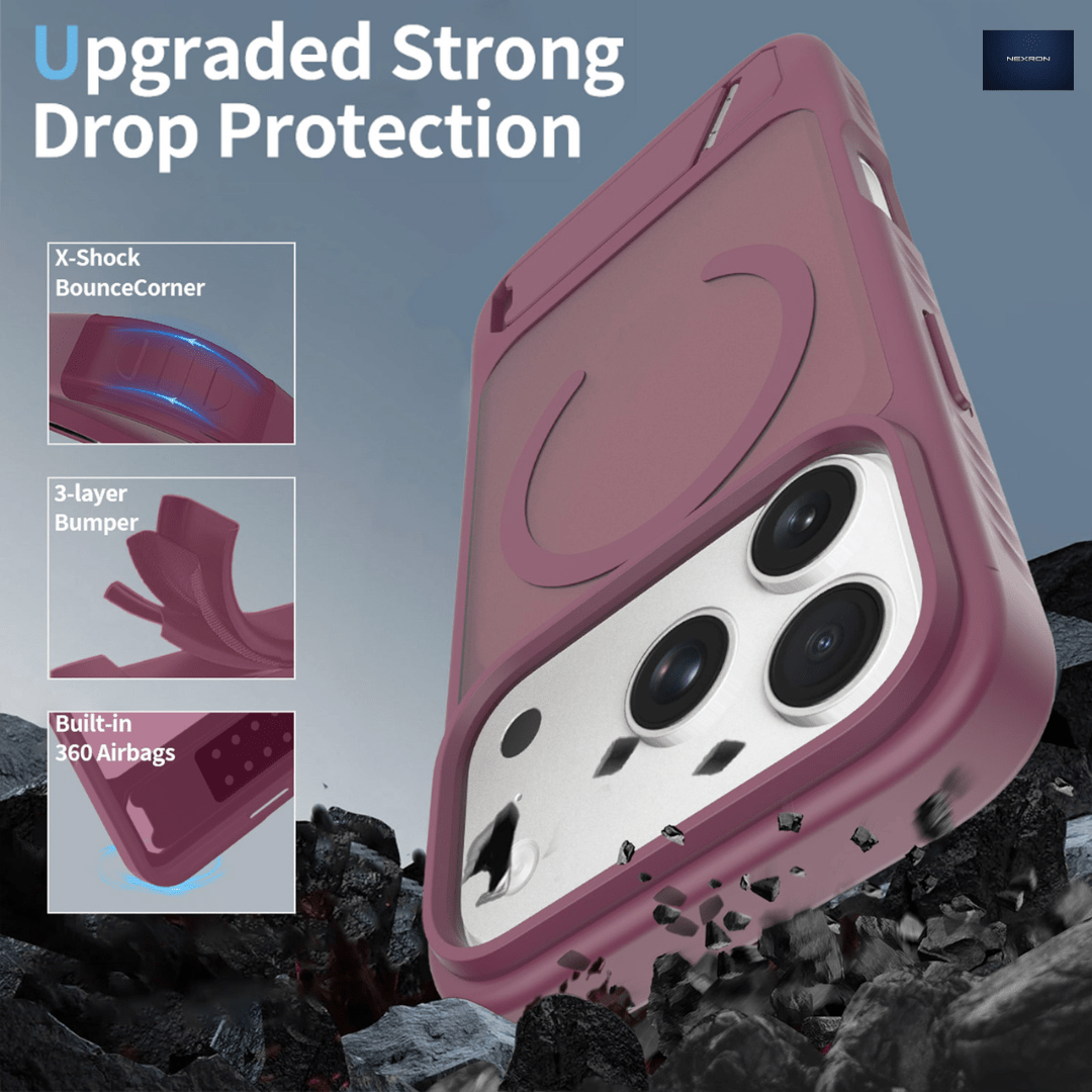 NEXRON StandMag Armor Case for iPhone 18 Pro Max - NexRon