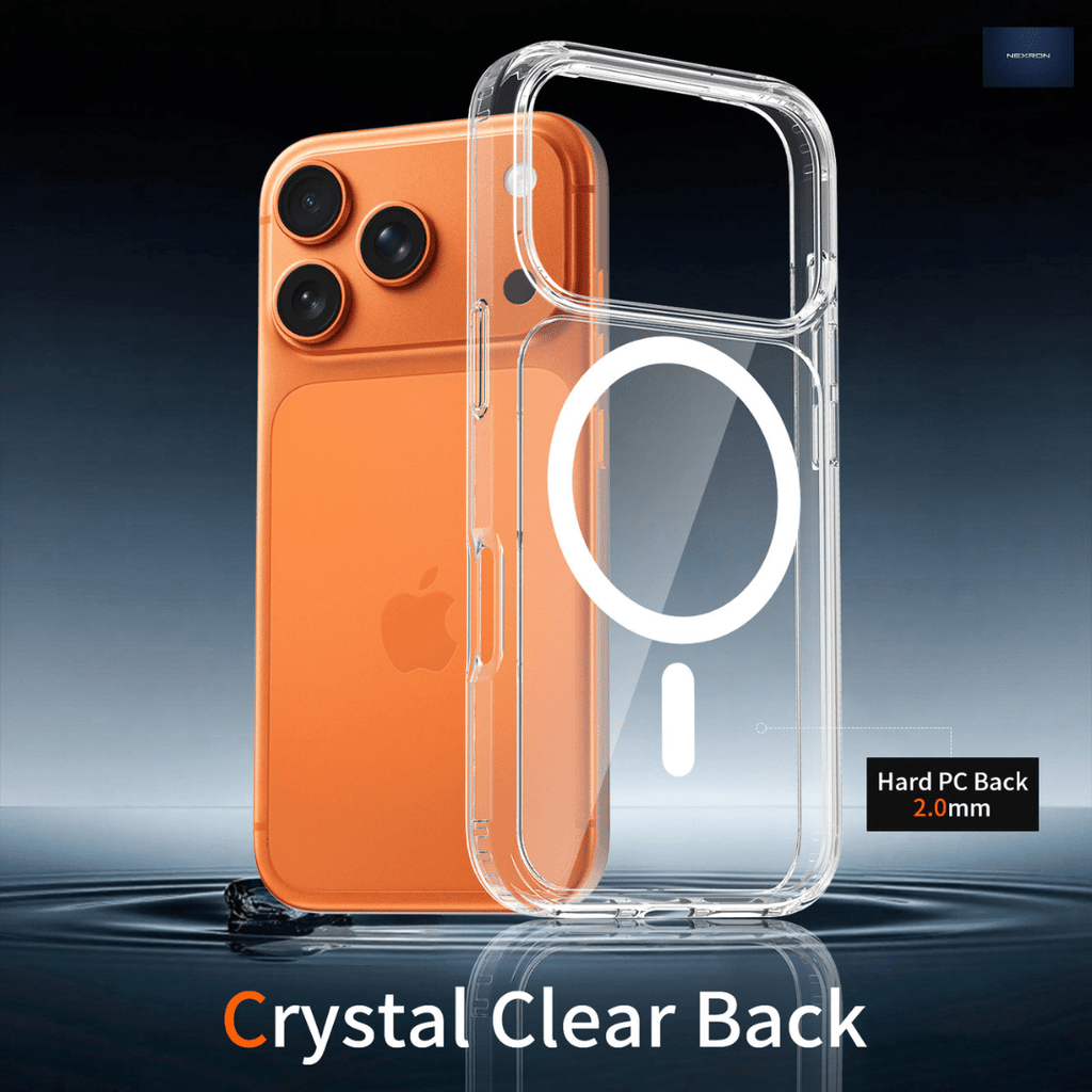 NEXRON Ultimate Bundle for IPhones(Anti-Yellow Case+Privacy ScreenGuard+Camera Lens Protector) - NexRon