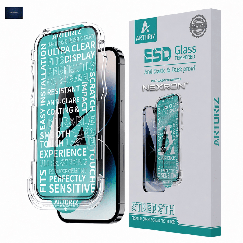 NEXRON Ultimate Bundle for IPhones(Anti-Yellow Case+Privacy ScreenGuard+Camera Lens Protector) - NexRon